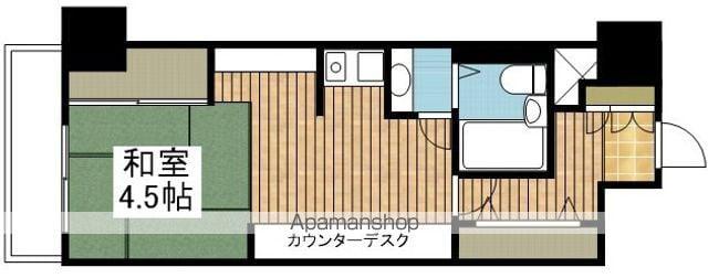 新潟ダイカンプラザ遊学館(1DK/5階)の間取り写真