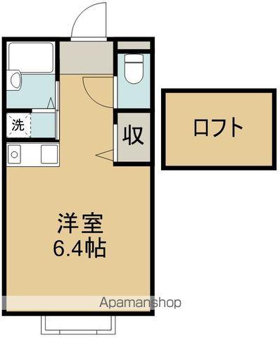 グランロッソ仙台福田町(ワンルーム/1階)の間取り写真