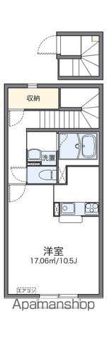 レオネクスト夢丘(1K/2階)の間取り写真