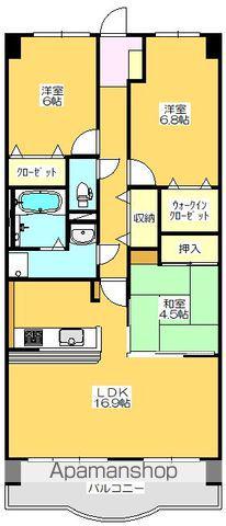 サントノーレ宇多津弐番館(3LDK/8階)の間取り写真