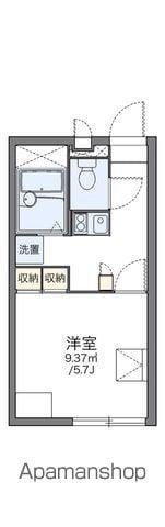 レオパレスアシャラーデ タナカ(1K/2階)の間取り写真
