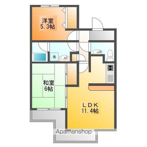 ランビニオン 3階階 間取り
