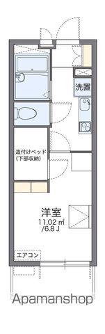 レオパレス萩崎(1K/3階)の間取り写真