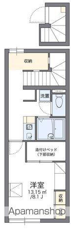 レオパレスフォレスト萩野Ⅱ(1K/2階)の間取り写真