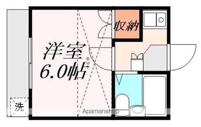 COCO南栄(1K/1階)の間取り写真
