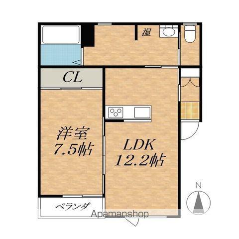 REALLⅡ(1LDK/3階)の間取り写真