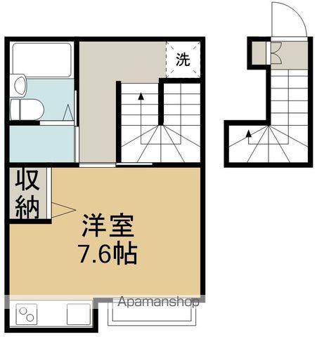 CHATELET.K(ワンルーム/3階)の間取り写真