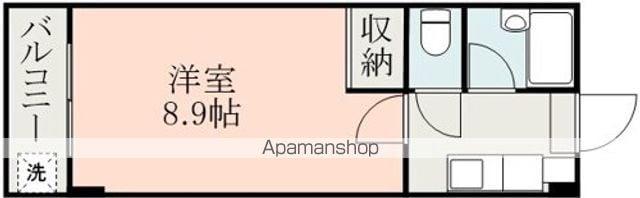 アーバンシティ21(1K/3階)の間取り写真