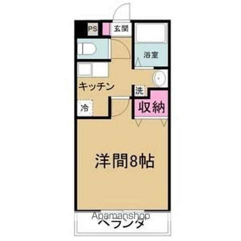 キャノンピア鶴舞(1K/5階)の間取り写真