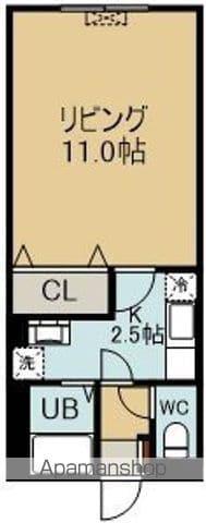 N HAPPINES美原(1K/2階)の間取り写真