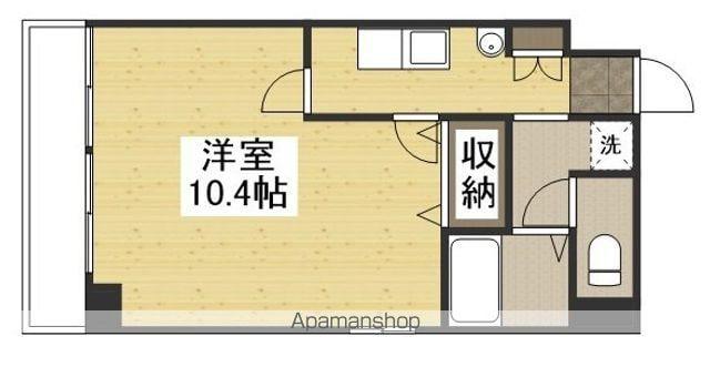 オーキッドプラザ(1K/2階)の間取り写真