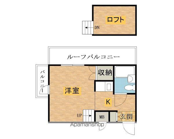 ミディ八王子 4階階 間取り
