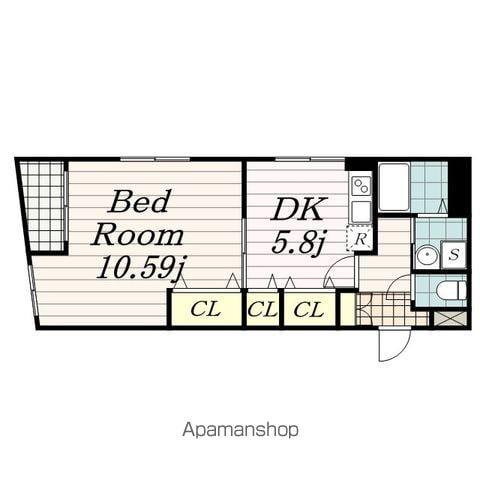 ミレナコート 3階階 間取り