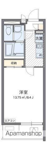 クレイノレン(1K/3階)の間取り写真