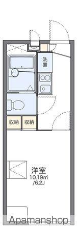 レオパレスアップハウス(1K/2階)の間取り写真