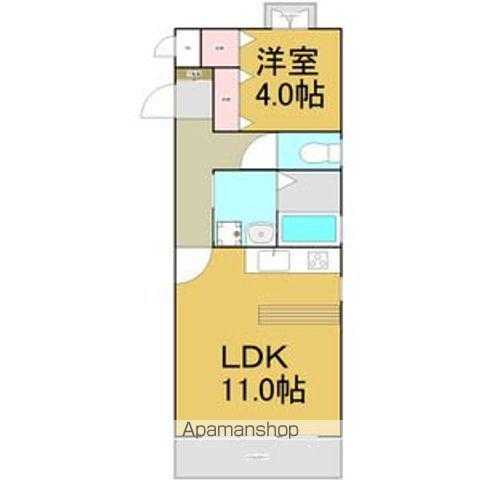 シャリオ グランデ(1LDK/2階)の間取り写真