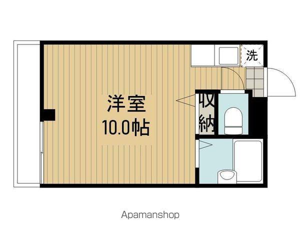 グランシャリオ白鷺(ワンルーム/3階)の間取り写真