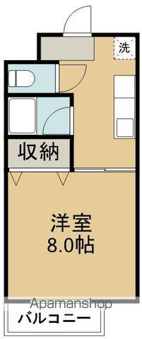 サニーライフ南光台(1K/1階)の間取り写真