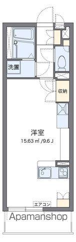 レオネクストユーカリ(ワンルーム/2階)の間取り写真