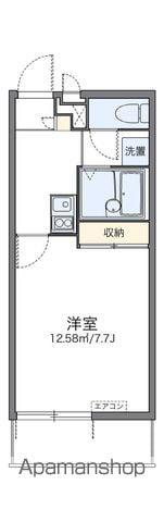 レオパレスマックハウス(1K/3階)の間取り写真