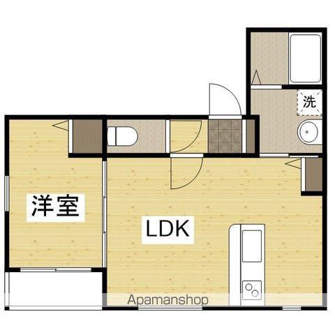 ボヌール英賀保駅前Ⅱ(1LDK/3階)の間取り写真