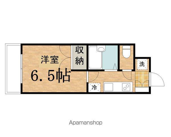 UTA聖蹟桜ヶ丘(1K/3階)の間取り写真