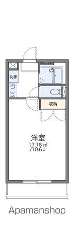 レオパレスTWO&TWO(1K/3階)の間取り写真