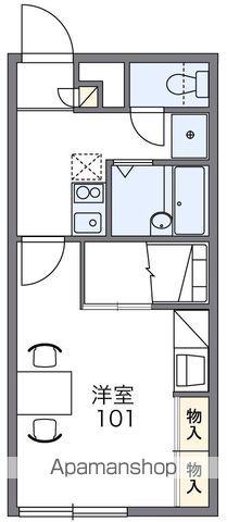 レオパレスセコ壱番館(1K/1階)の間取り写真
