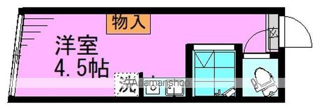 アーバンプレイス阿佐ヶ谷 ウエスト(ワンルーム/1階)の間取り写真