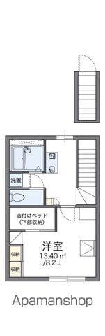 レオパレスイシハラⅡ(1K/2階)の間取り写真