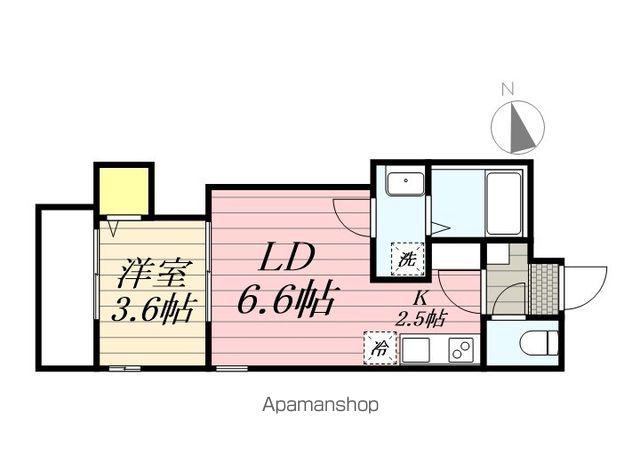 CHERIM西鉄久留米Ⅳ(1LDK/1階)の間取り写真