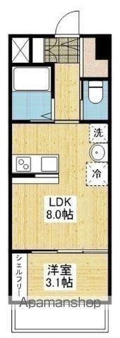 RENOTTA IZUMIKITA(1LDK/4階)の間取り写真