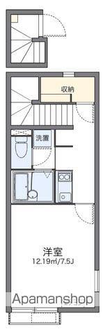 レオネクストルミエール西台Ⅱ(1K/2階)の間取り写真