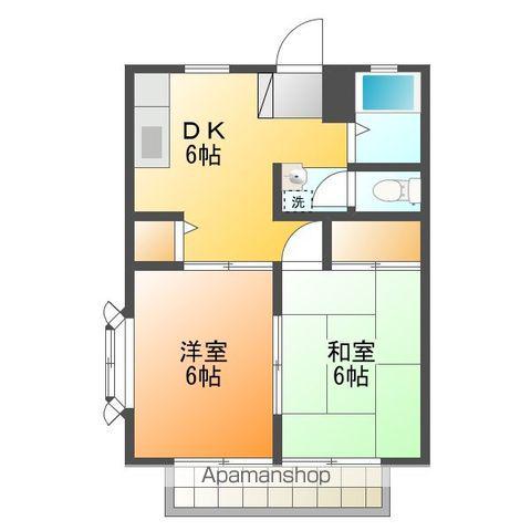 MTサンライズ2(2DK/1階)の間取り写真