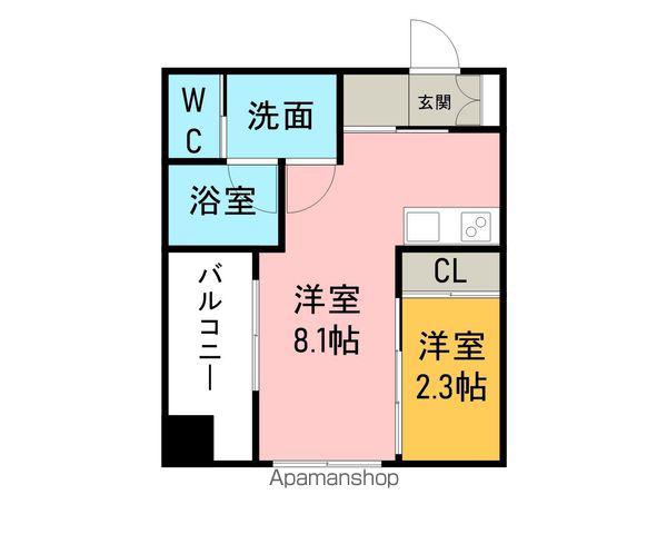 MYSIG(1LDK/1階)の間取り写真