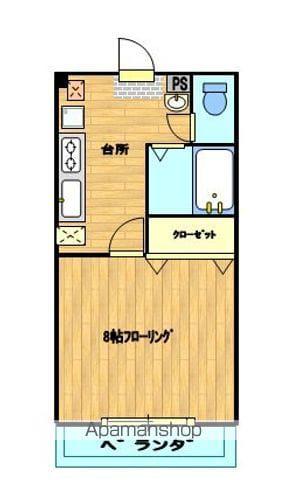 ライフステージイノセント(1K/1階)の間取り写真