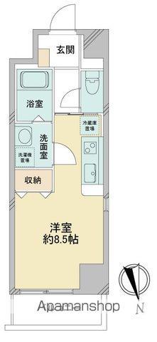 LA DOUCEUR今池(ワンルーム/10階)の間取り写真