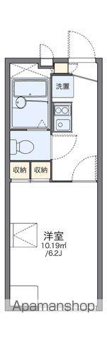 レオパレス飛鳥戸塚(1K/2階)の間取り写真
