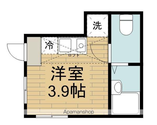 コンフォートテラス吉祥寺南(ワンルーム/1階)の間取り写真