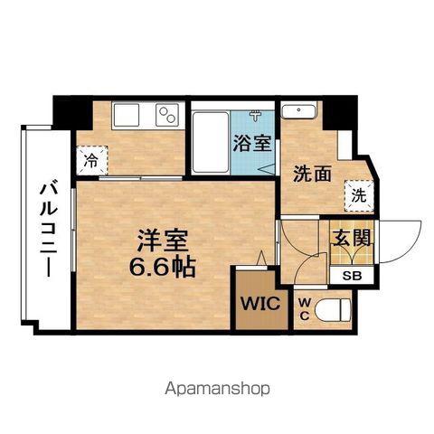 MIRAGEPALACE北梅田(1K/5階)の間取り写真