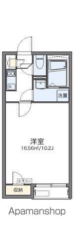 レオネクストアイミ5(1K/1階)の間取り写真