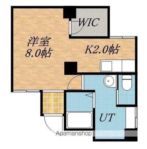 シャトー32(1LDK/2階)の間取り写真