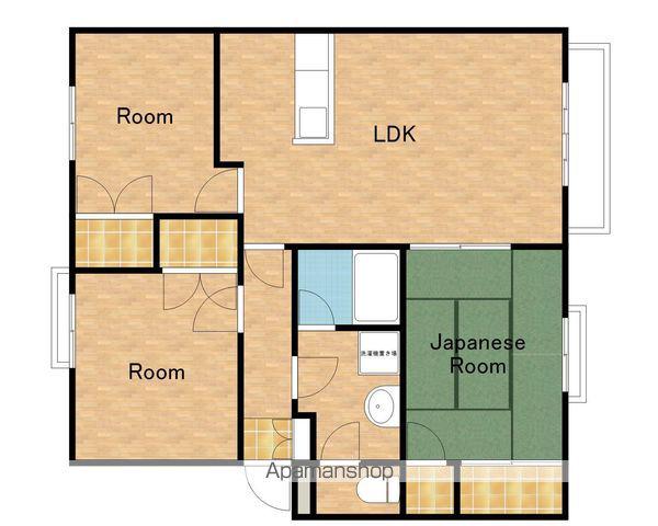 エヴァーウィンⅠ(3LDK/2階)の間取り写真
