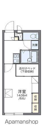 レオパレスY・K(1K/2階)の間取り写真