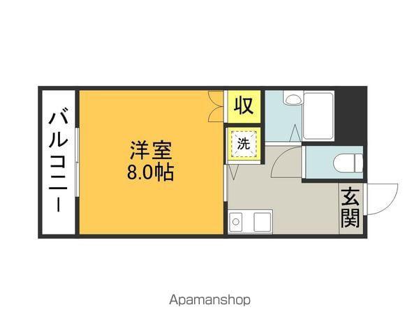 コーポメイツ(1K/3階)の間取り写真
