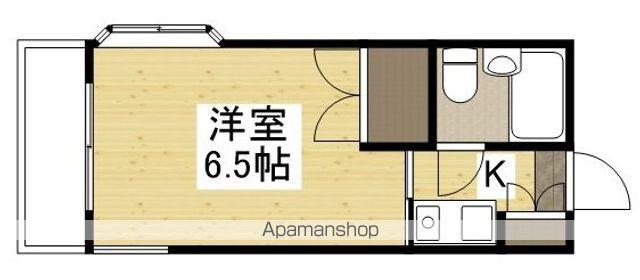 パルハウスみどり(1K/2階)の間取り写真