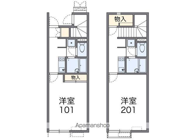 レオネクストエスペランサⅡ(1K/1階)の間取り写真