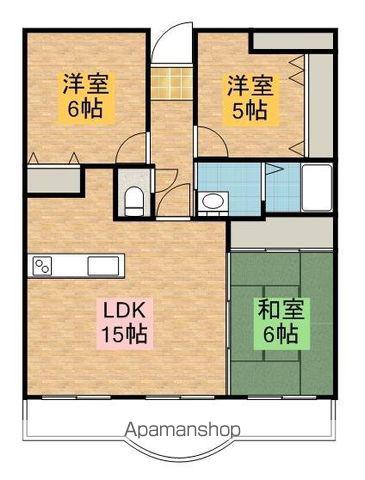 サクラメントアヴェニュー(3LDK/7階)の間取り写真