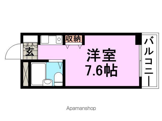 アルテハイム武庫之荘(1K/4階)の間取り写真