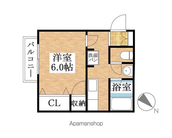 SURPLUSニワコーポ(1K/1階)の間取り写真